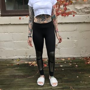 Size 8 H&M moto leggings